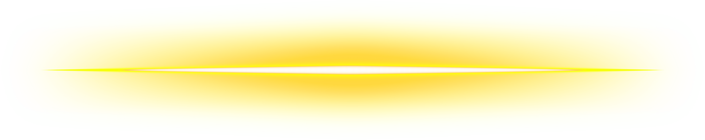 Glowing Yellow Neon Line